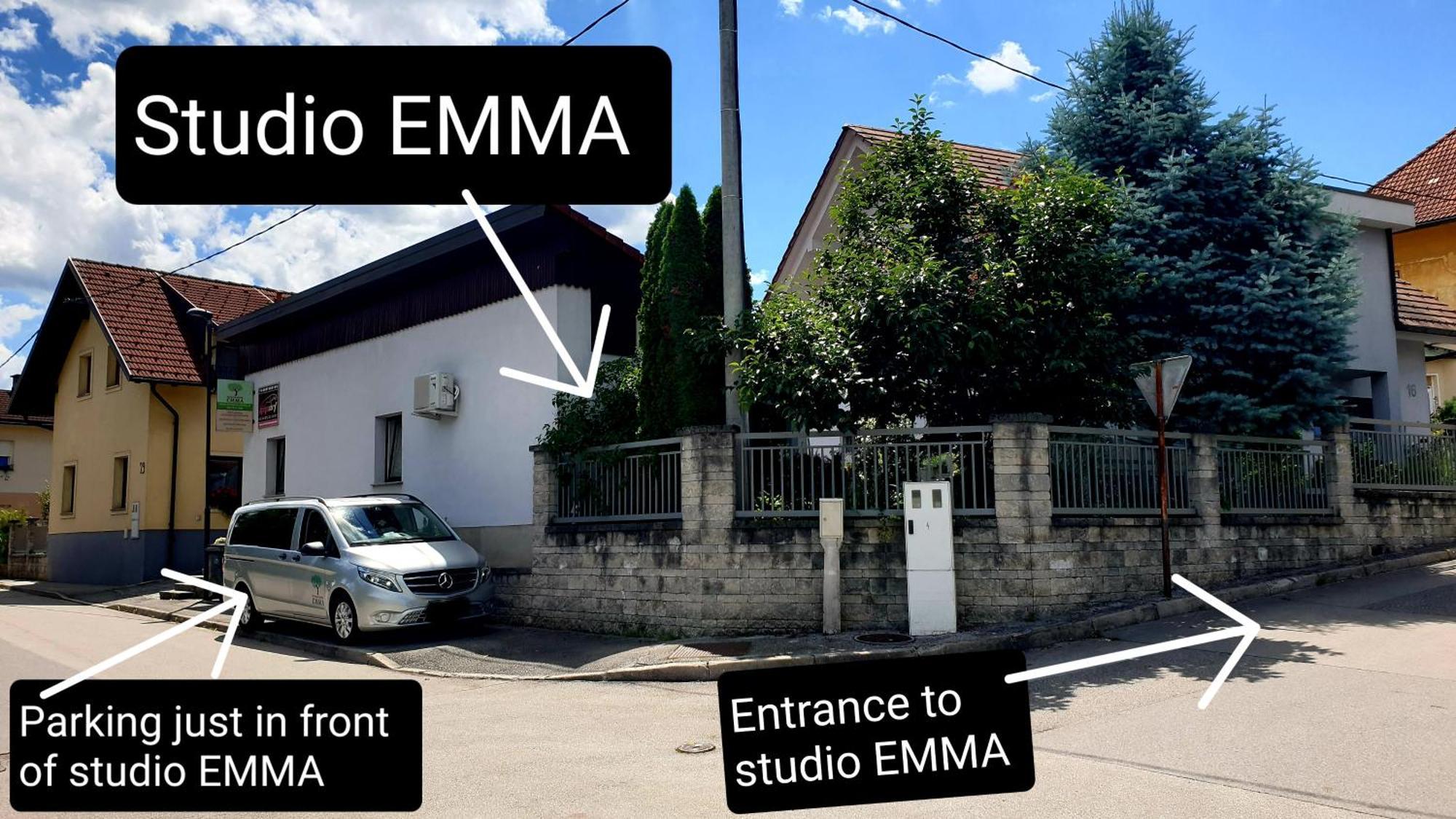 Studio Emma Ljubljana - Free Parking, Ac, Wifi Exterior photo